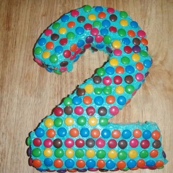 Gems Number cake