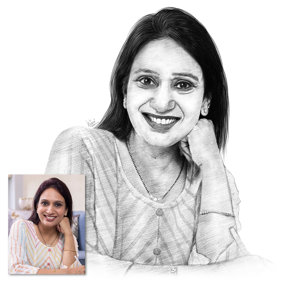 Sketch Photo Gift For Wife