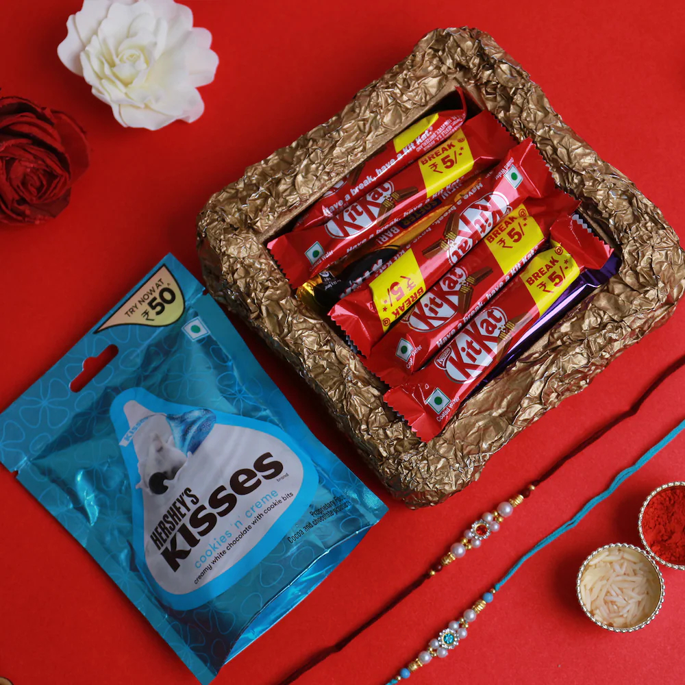 Designer Rakhi Choco Combo