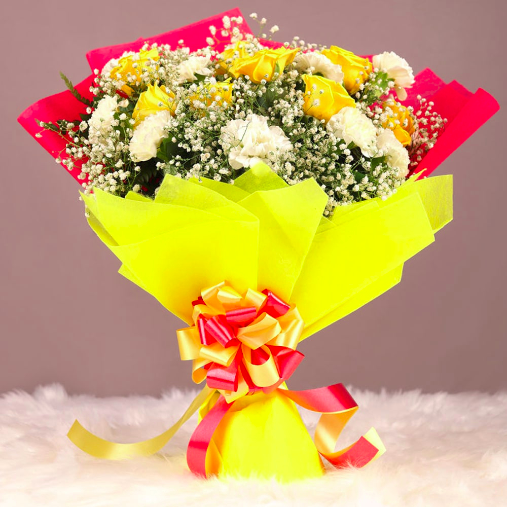 Graceful Carnation Arrangement